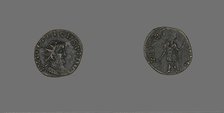 Coin Portraying Emperor Tetricus I, 268. Creator: Unknown.