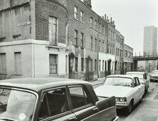 11-23 Newell Street, Stepney, London: front elevations, 1968. Creator: Unknown.