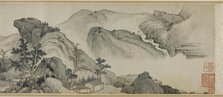 Recluse Dwellings in the Autumn Mountains, China, Ming dynasty (1368-1644), 1621. Creator: Mi Wanzhong.