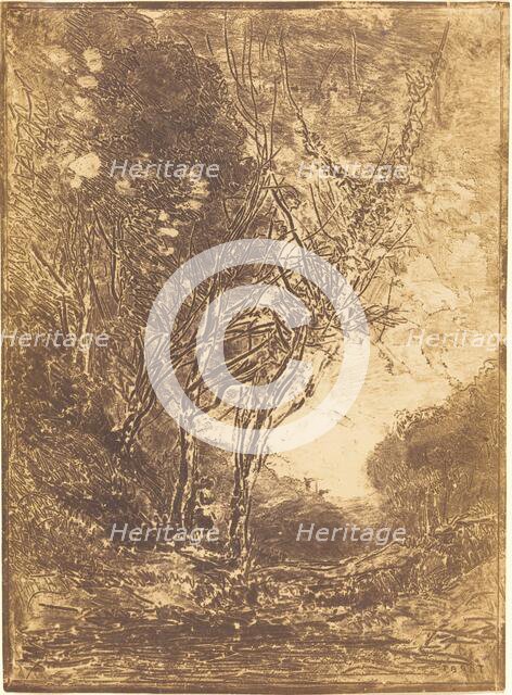 Ambush (L'Embuscade), 1858. Creator: Jean-Baptiste-Camille Corot.