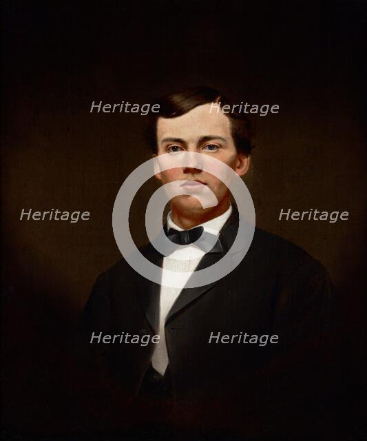 Portrait of William Gurley Munson, 1868. Creator: William Merritt Chase.