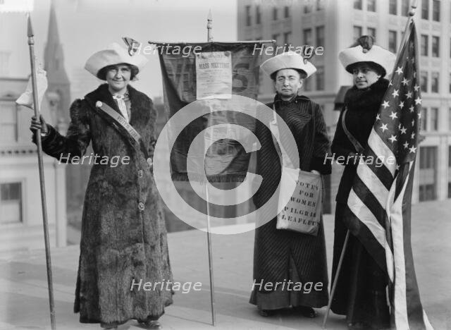 Mrs. J. Hardy Stubbs, Miss Ida Craft, Miss Rosalie Jones, between c1910 and c1915. Creator: Bain News Service.