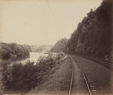 Rockdale Curve, On the Lehigh, c. 1895. Creator: William H Rau.