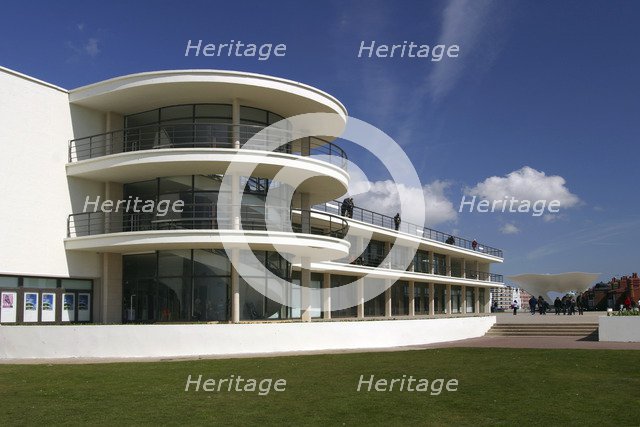De La Warr Pavilion, Bexhill on Sea, East Sussex. 