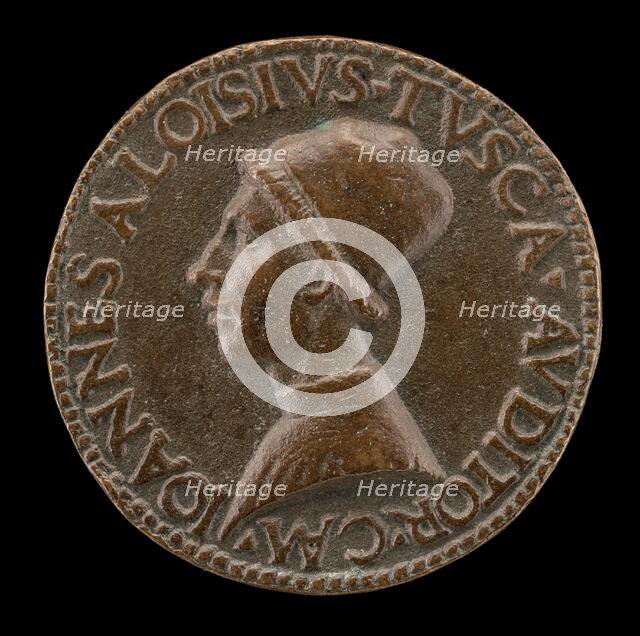 Giovanni Alvise Toscani, c. 1450-1478, Milanese Jurisconsult, Consistorial Advocate...[obverse]. Creator: Lysippus Junior.