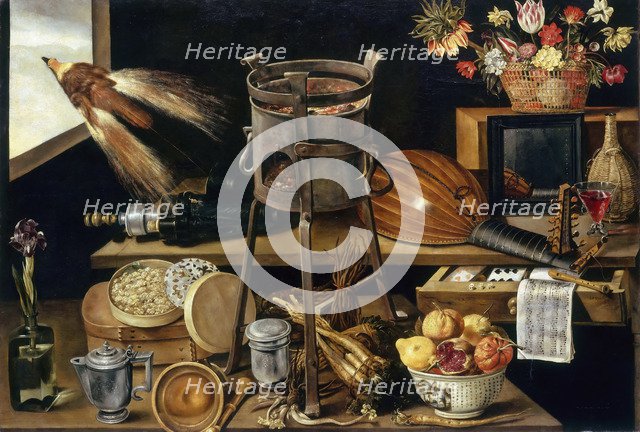 Five Senses and the Four Elements, 1627.