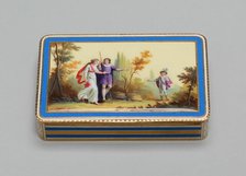 Snuff Box, Switzerland, c. 1800/10. Creator: Unknown.