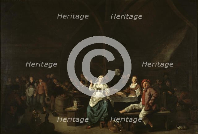 Drinking Bout in an Inn. Creator: Jan Miense Molenaer.