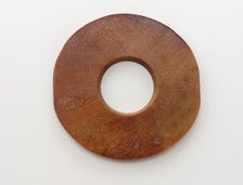Disk (bi), Shang dynasty, ca. 1600-1050 BCE. Creator: Unknown.