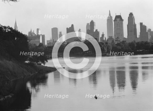 New York City views, Central Park, between 1931 and 1938. Creator: Arnold Genthe.