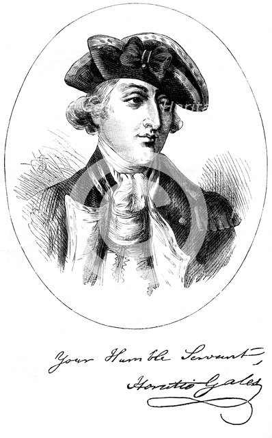 Horatio Gates, American Revolutionary War general, (c1880). Artist: Unknown