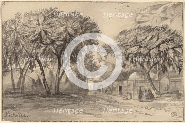 Mahatta, 1884/1885. Creator: Edward Lear.