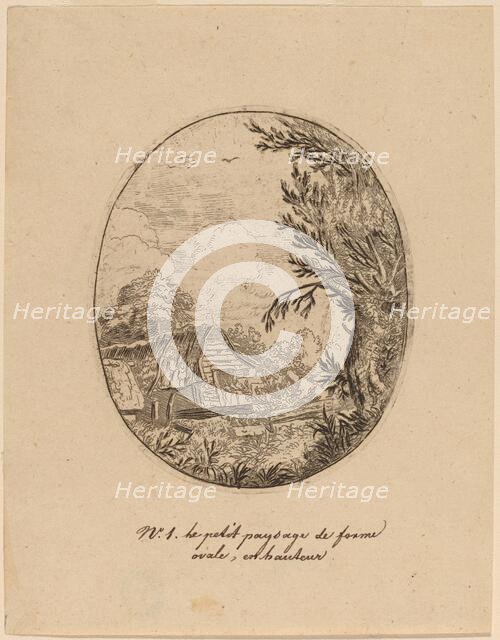 Hamlet between the Trees, probably c. 1645/1656. Creator: Allart van Everdingen.