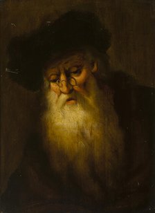 Bust of an Old Man, 18th century. Creator: Christian Wilhelm Ernst Dietrich.