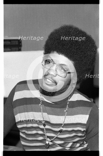 Herbie Hancock, Ronnie Scott's, Soho, London, 1974.   Artist: Brian O'Connor.