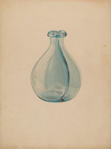 Gemel Bottle, c. 1937. Creator: Alvin Shiren.
