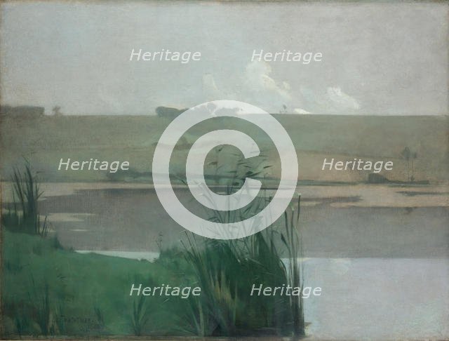 Arques-la-Bataille, 1885. Creator: John Henry Twachtman.