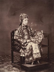 Mandarin Wife, 1860-1863. Creator: Milton M. Miller.