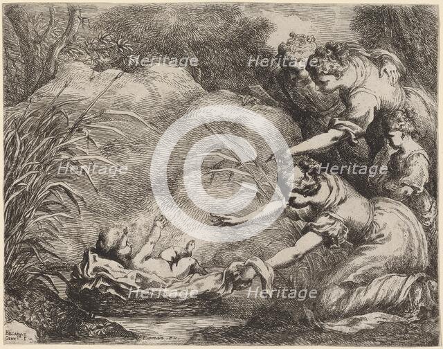 The Finding of Moses. Creator: Bartolomeo Biscaino.