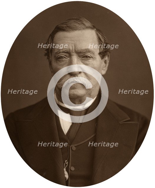 Lord Napier of Magdala, 1878.Artist: Lock & Whitfield