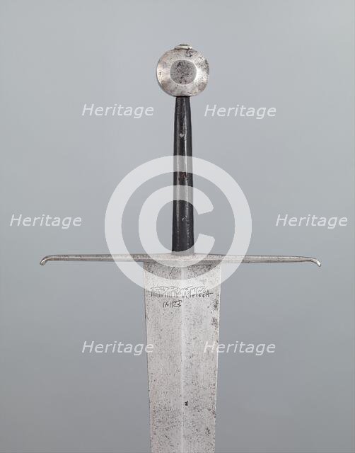 Sword from the Arsenal of Alexandria, European, before 1419. Creator: Unknown.