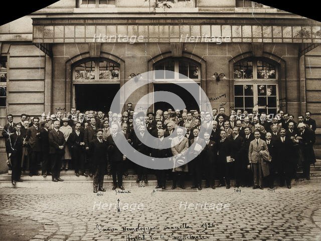 Annual reunion of neurologists at the Salpêtrière hospital, 1926, 1926. Creator: Unknown.