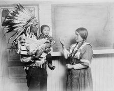 Chief Fish Wolf Robe, between c1915 and c1920. Creator: Bain News Service.