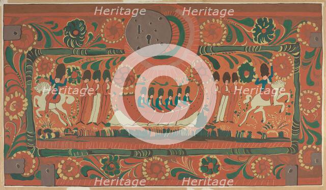 Painted Chest, 1935/1942. Creator: Unknown.