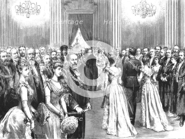 ''The Ball at the Mansion House, Given by the Lord Mayor to the Mayor's and Provost's of the United  Creator: Unknown.