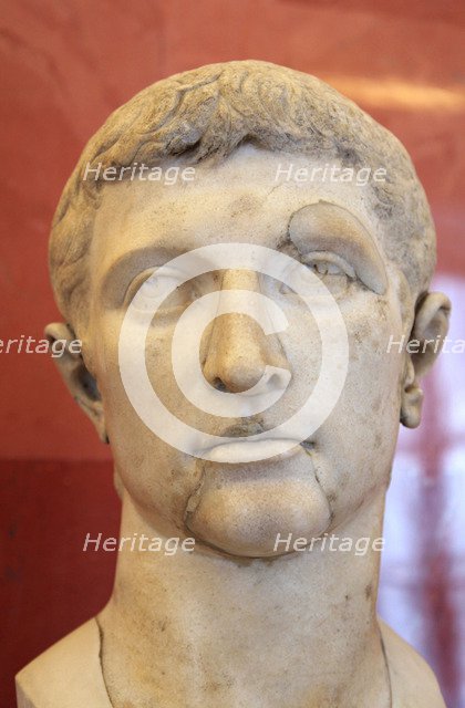 Head of Augustus, first half of 1st century. Artist: Unknown