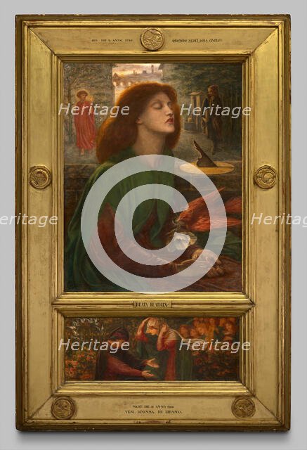 Beata Beatrix, 1871/72. Creator: Dante Gabriel Rossetti.