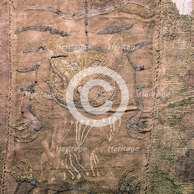 Wall-hanging of Tiger from Tomb at Noin Ula, North Mongolia, c1st century BC. Artist: Unknown.