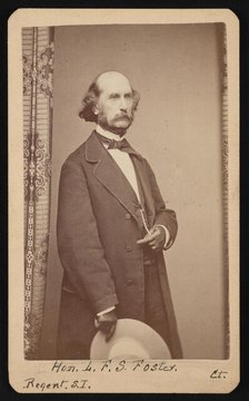 Portrait of LaFayette Sabine Foster (1806-1880), Between 1871 and 1880. Creator: William H Jennings.