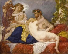 Horace and Lydia, after 1843. Creator: Thomas Couture.