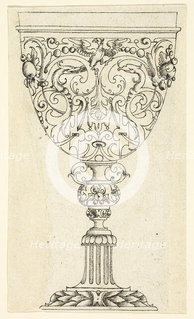 Small Drinking Goblet, n.d. Creator: Paul Flindt the Younger.