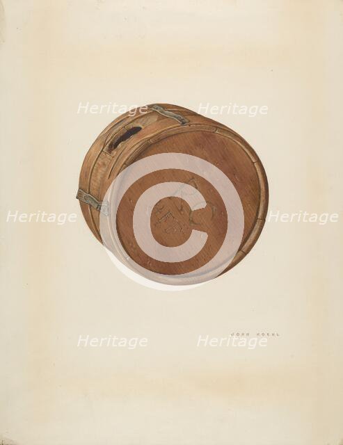 Whiskey Canteen, c. 1936. Creator:  John Koehl.