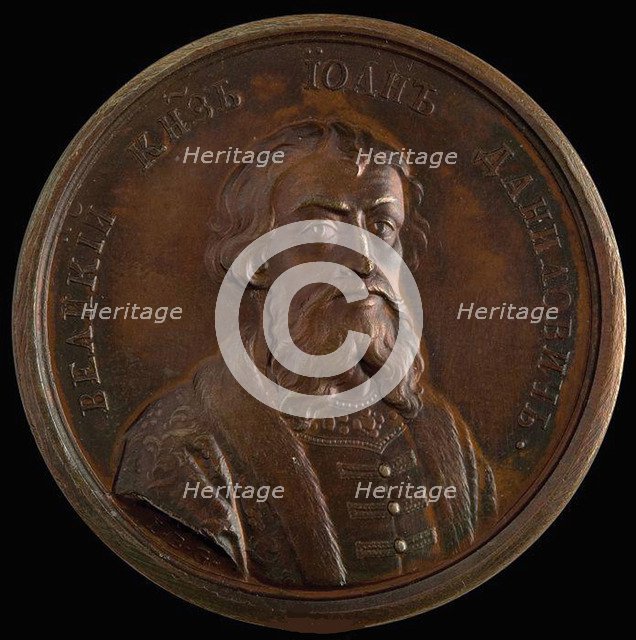 Prince Ivan I Kalita (from the Historical Medal Series), 1770s. Artist: Anonymous  