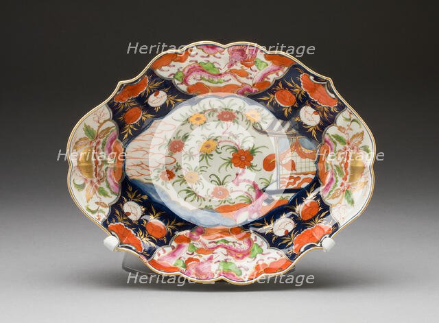 Dish, Worcester, c. 1770. Creator: Royal Worcester.