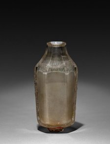 Six-Sided Bottle, 1644-1912. Creator: Unknown.