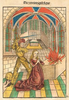 Der Schatzbehalter oder Schrein der waren Reichtümer des Heils und ewige Seligkeit, 1491. Creators: Stephan Fridolin, Michael Wolgemut, Wilhelm Pleydenwurff.