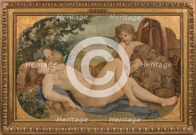 Cybele and Amphitrite, 1859. Creator: Baudry, Paul Jacques Aimé (1828-1886).