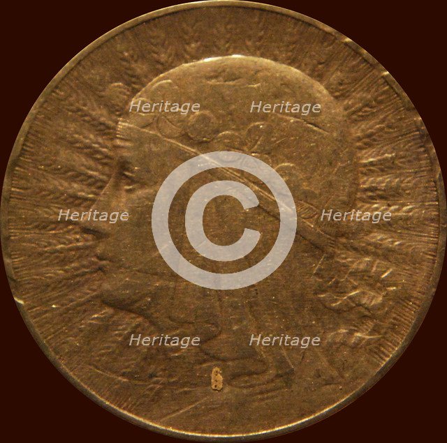 Queen Jadwiga of Poland (5 Zlotych Revers), 1933. Artist: Numismatic, West European Coins  