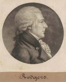 Rodgers, 1802. Creator: Charles Balthazar Julien Févret de Saint-Mémin.