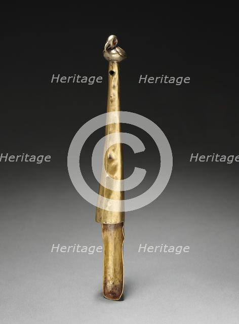 Spoon with Bird, c. 500-200 BC. Creator: Unknown.