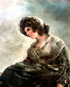 'The Milkmaid of Bordeaux', c1824.  Artist: Francisco Goya