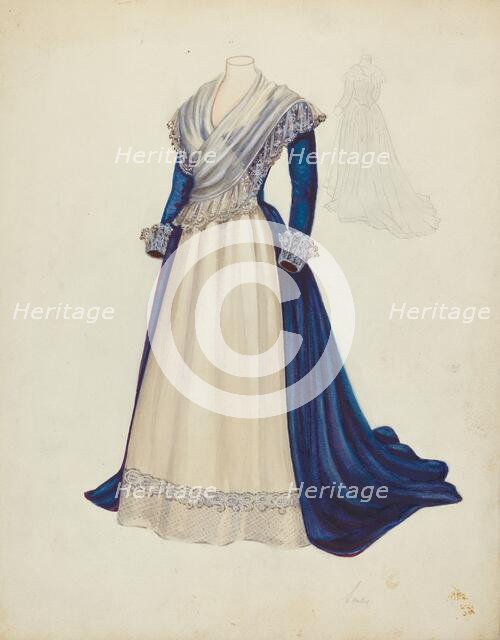 Dress, 1935/1942. Creator: Arthur Sander.