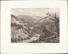 Al pié del monte Catillo, detto monte della Croce a Tivoli, 1793. Creator: Albert Christoph Dies.