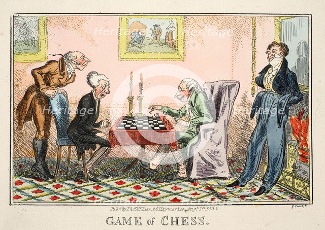 Game of Chess, 1835.