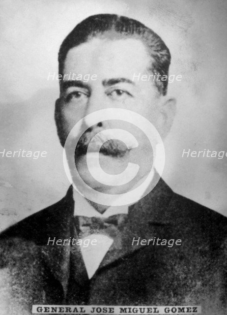 General Jose Miguel Gomez (1858-1921), President of Cuba, c1910. Artist: Unknown