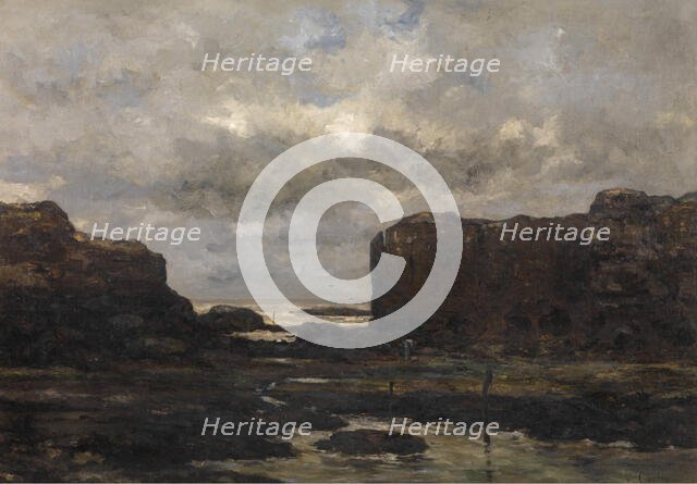 The Coast at Saintonge, 1879. Creator: Leonce Chabry.